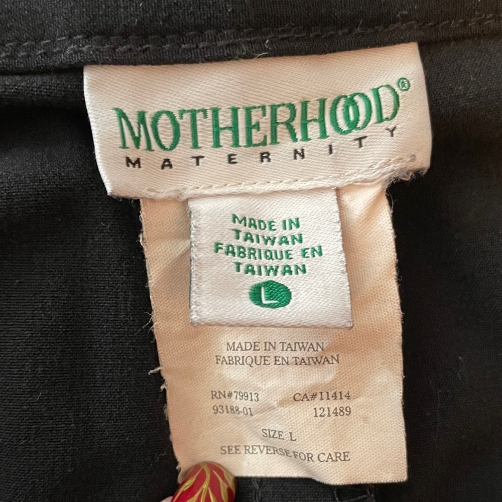 Motherhood Maternity Classic Black Flare Pants - Picture 7 of 9